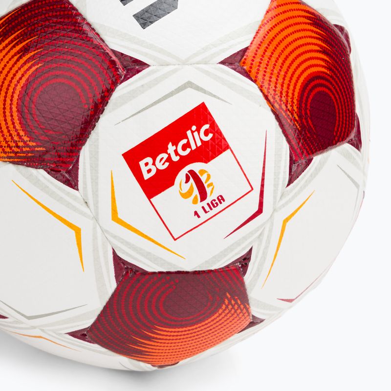 Pallone da calcio SELECT Brillant Training Betclic v25 white/red taglia 5 3