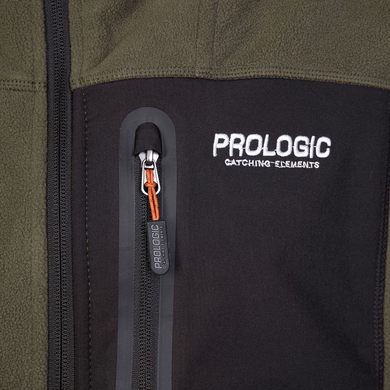 Prologic Commander Giacca in pile verde 49476 3