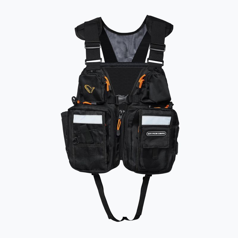Savage Gear Hitch Hiker Gilet da pesca nero