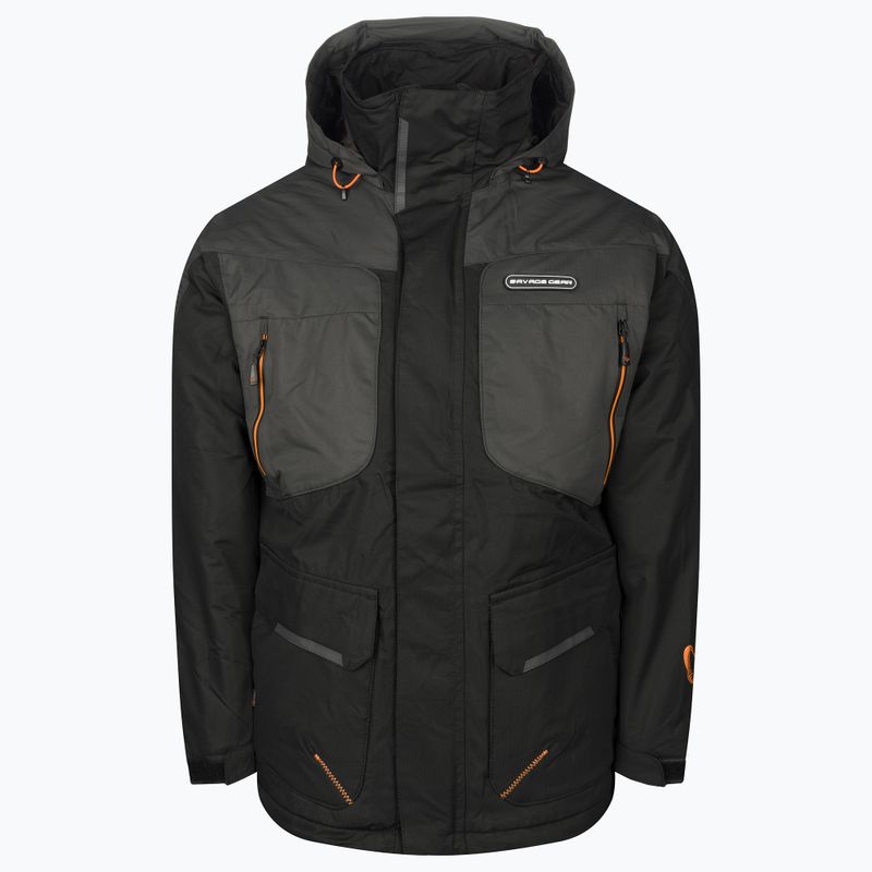 Savage Gear HeatLite Thermo B&B giacca da pesca da uomo nero/rosa/grigio