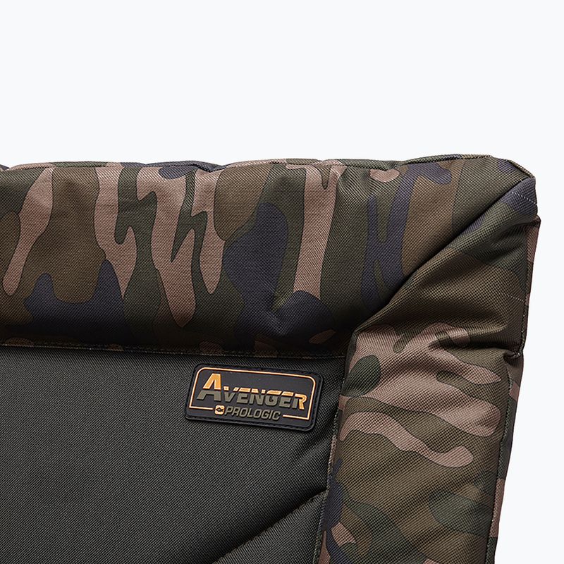 Sedia Prologic Avenger Comfort Camo con braccioli e rivestimento verde PLB026 2