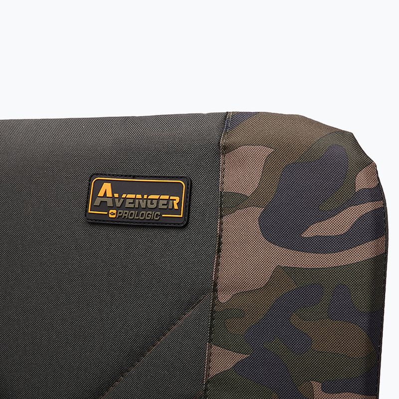 Prologic Avenger Relax Camo Chair W/Armrests & Covers grigio-verde PLB027 2
