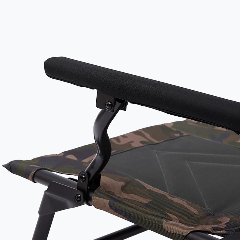 Prologic Avenger Relax Camo Chair W/Armrests & Covers grigio-verde PLB027 3