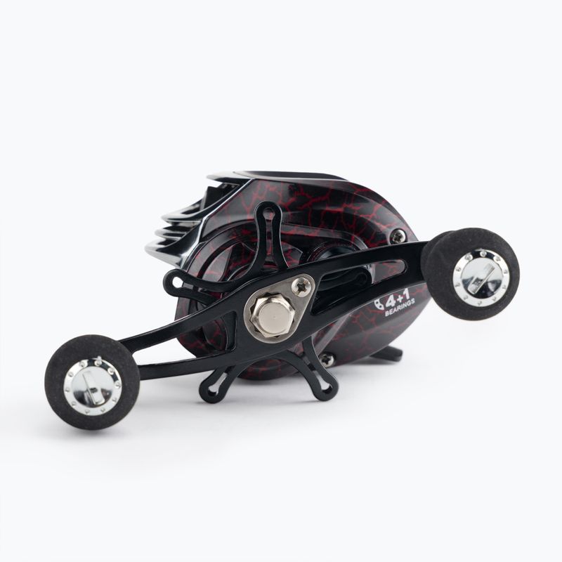 Mulinello moltiplicatore DAM Quick 2 BC nero/rosso