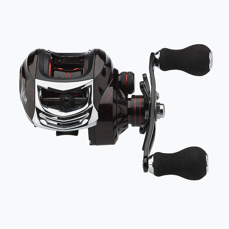 Mulinello moltiplicatore DAM Quick 2 BC nero/rosso 4