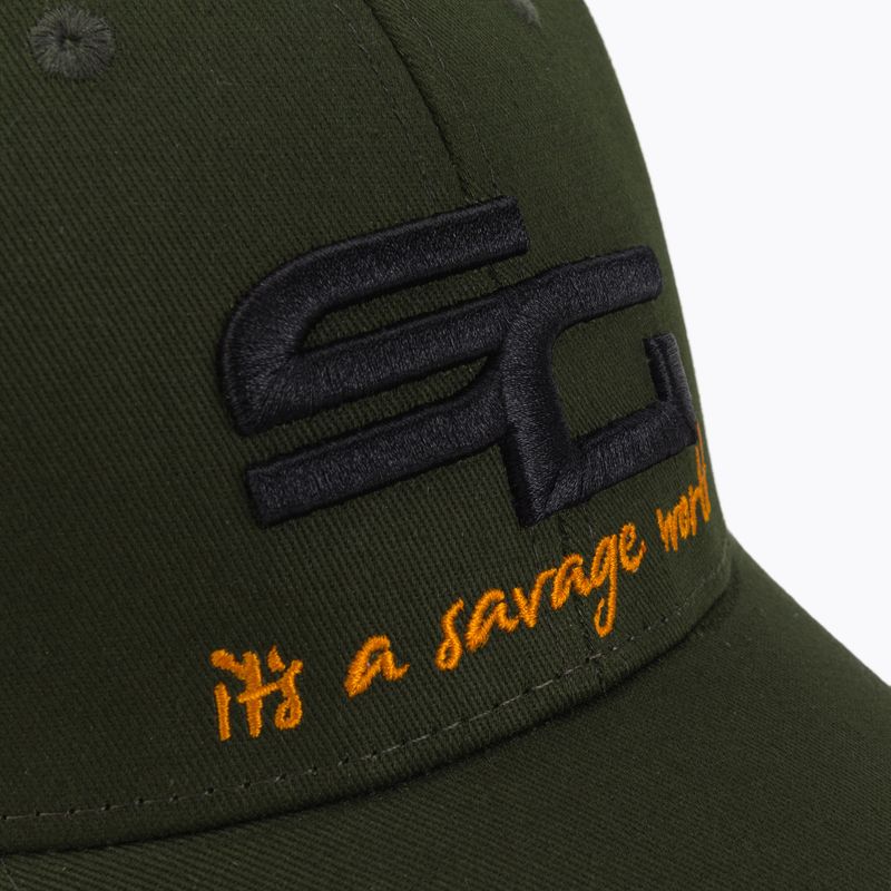 Cappello da baseball Savage Gear SG4 verde 5