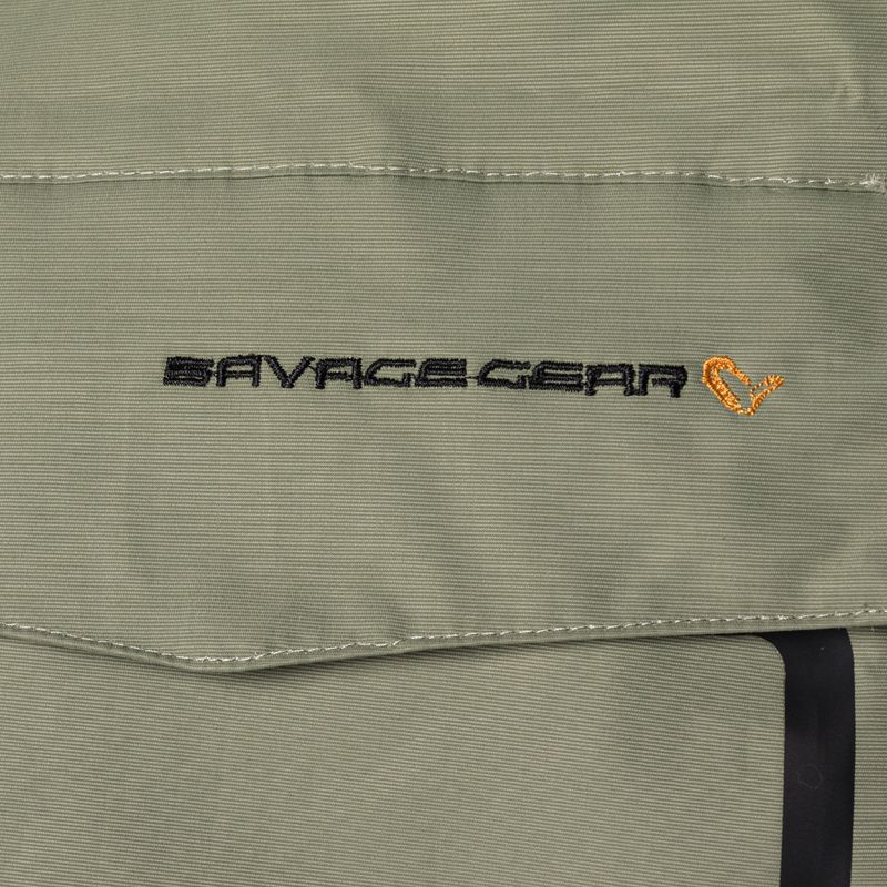 Giacca Savage Gear SG Hybrid verde ardesia da uomo 3