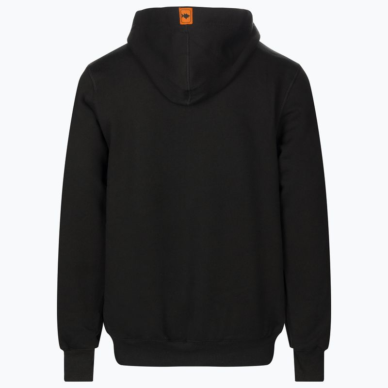 Felpa da pesca Prologic Eden Zip Hoodie nero 73753 2