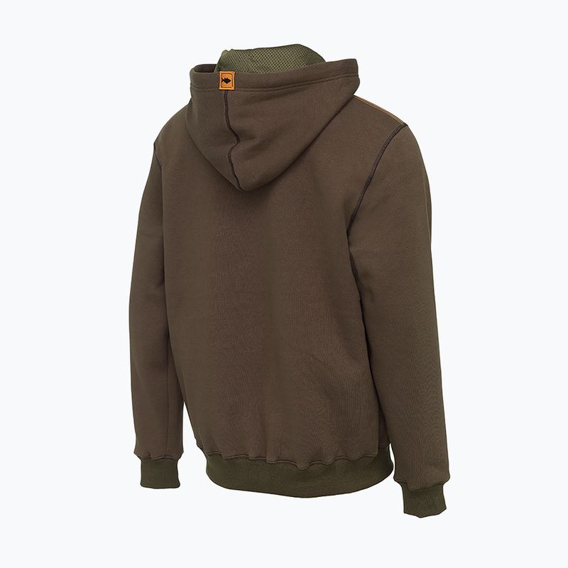 Felpa con cappuccio Prologic Mega Fish verde PLG066 2
