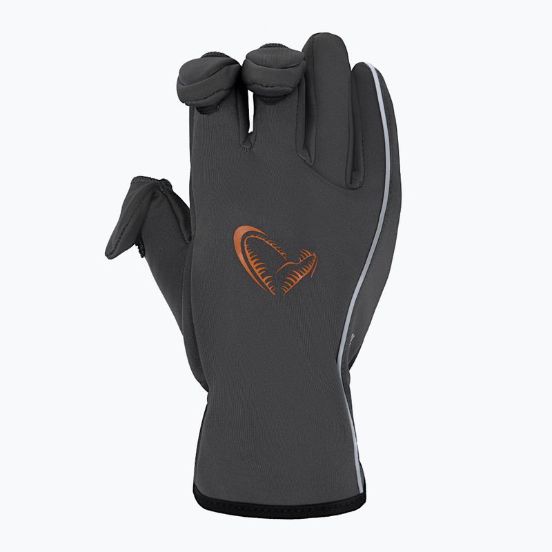 Guanto da pesca Savage Gear Softshell grigio 6