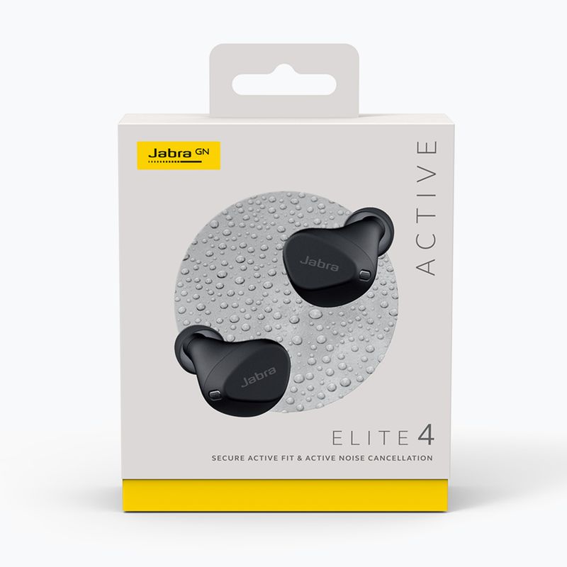 Cuffie wireless Jabra Elite 4 Active nere 5