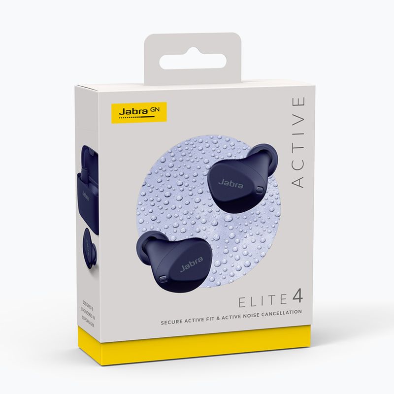 Cuffie wireless Jabra Elite 4 Active navy 6