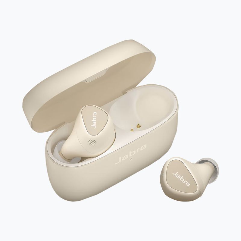 Cuffie wireless Jabra Elite 5 oro/beige 2