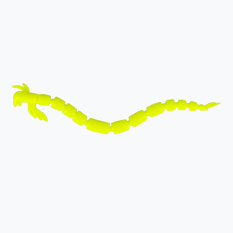 Westin BloodTeez Worm Teez esca in gomma 8 pezzi giallo fluorescente