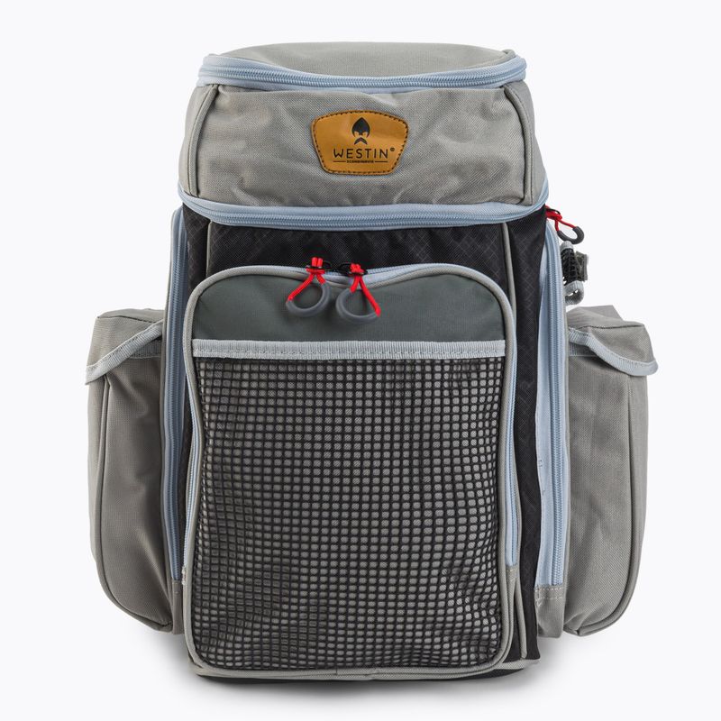 Zaino da pesca Westin W3 Plus (2 scatole) grigio/nero