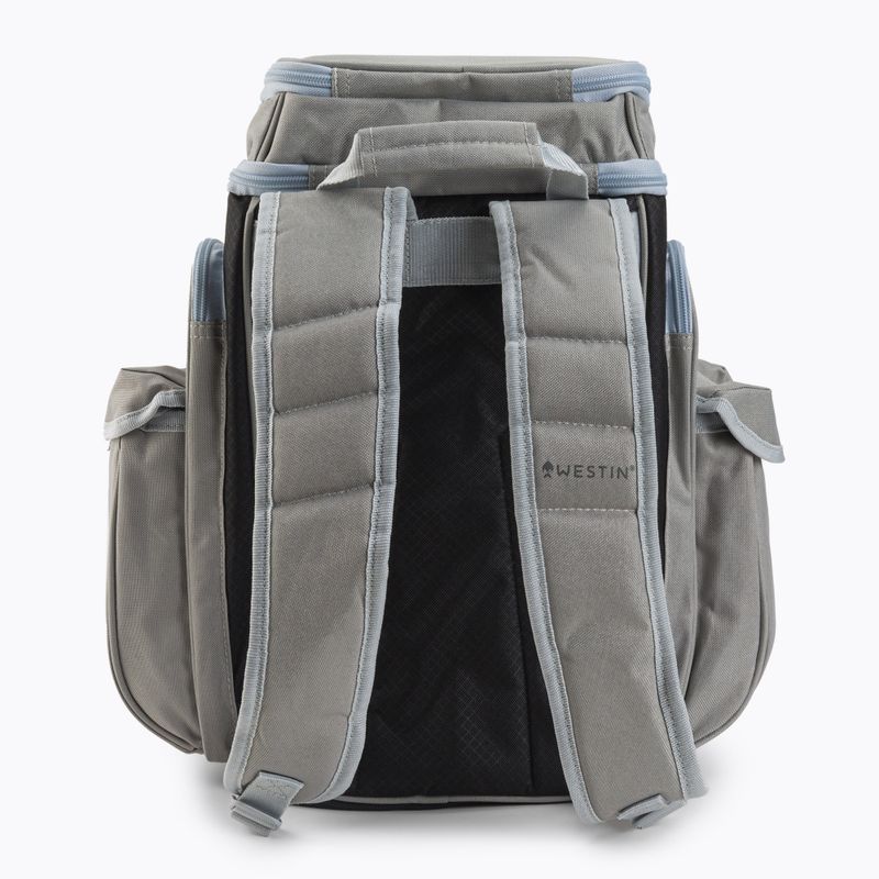 Zaino da pesca Westin W3 Plus (2 scatole) grigio/nero 2