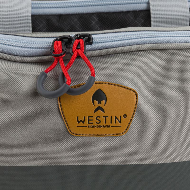 Borsa da pesca Westin W3 Lure Loader (4 scatole) L grigio/nero 4