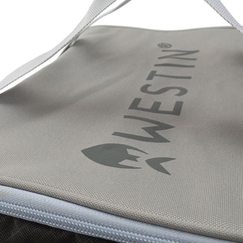 Borsa da pesca Westin W3 Lure Loader (4 scatole) L grigio/nero 5