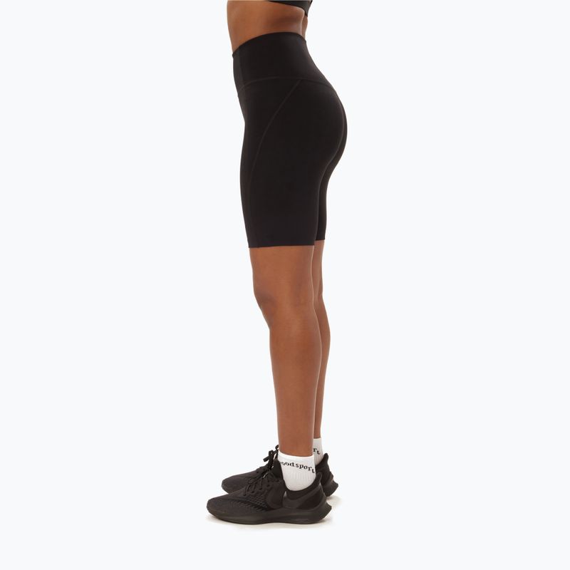 Pantaloncini da allenamento Girlfriend Collective Compressive da donna, nero 4
