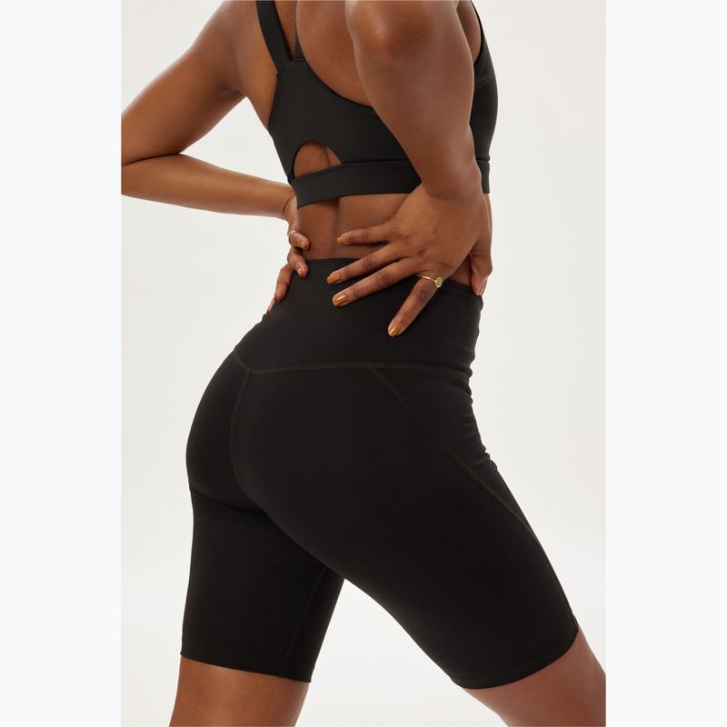 Pantaloncini da allenamento Girlfriend Collective Compressive da donna, nero 6