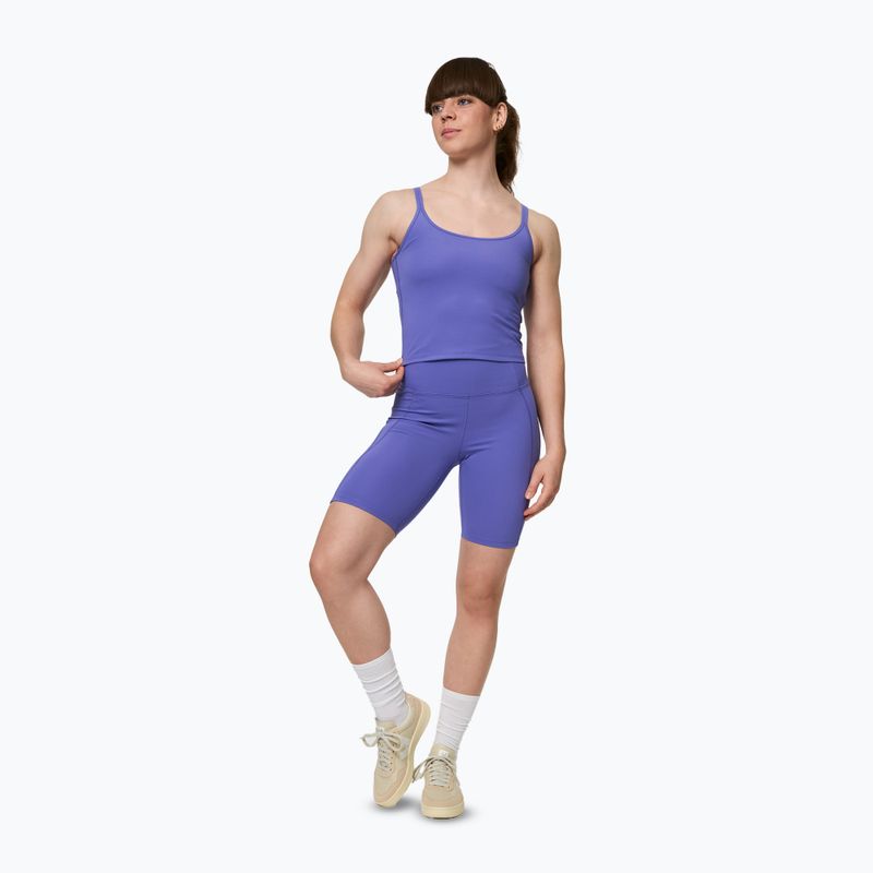 Pantaloncini da allenamento Girlfriend Collective Compressive wild iris da donna 2