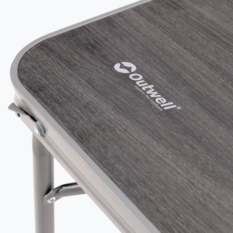 Tavolo da escursionismo resistente alle intemperie Outwell Coledale L grigio 2
