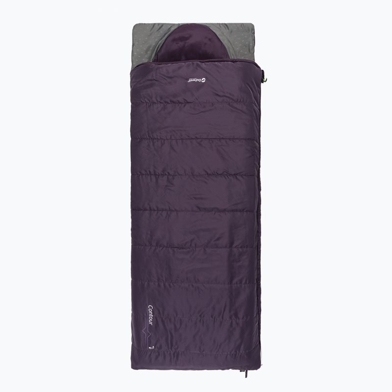 Sacco a pelo Outwell Contour viola scuro