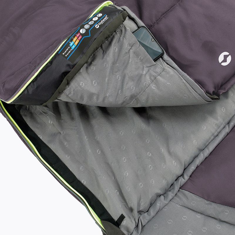 Sacco a pelo Outwell Contour viola scuro 14