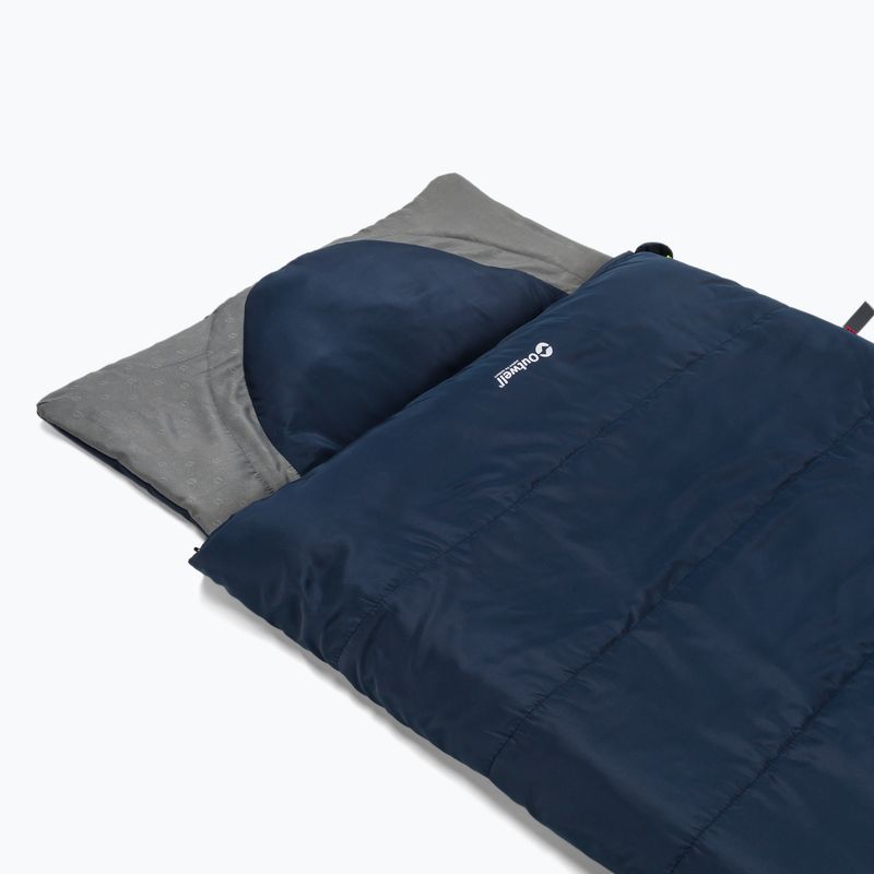 Sacco a pelo Outwell Contour Lux blu profondo 2