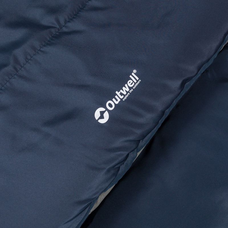 Sacco a pelo Outwell Contour Lux blu profondo 4