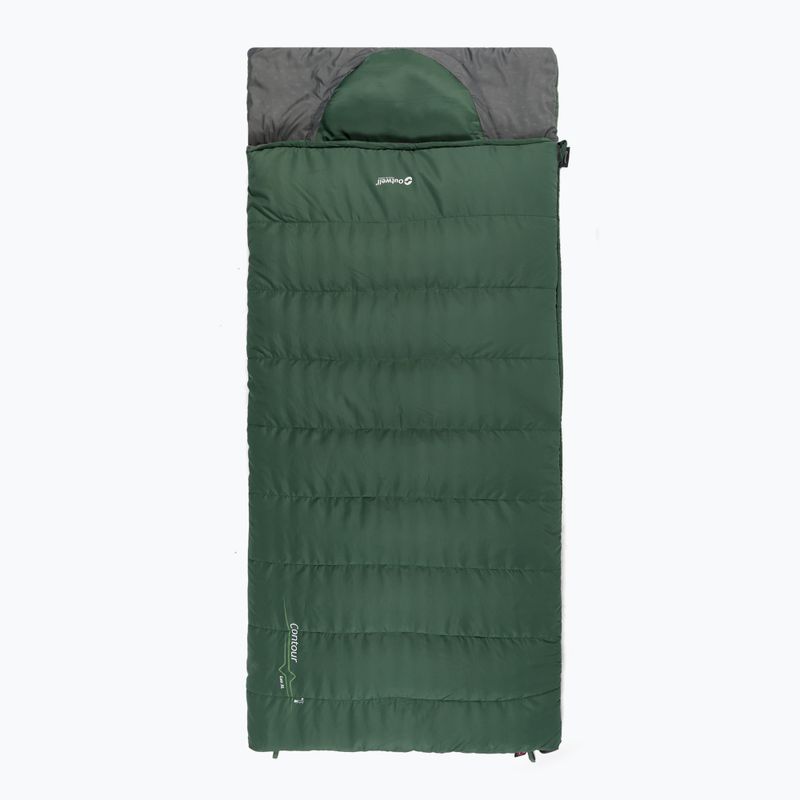 Sacco a pelo Outwell Contour Lux XL verde