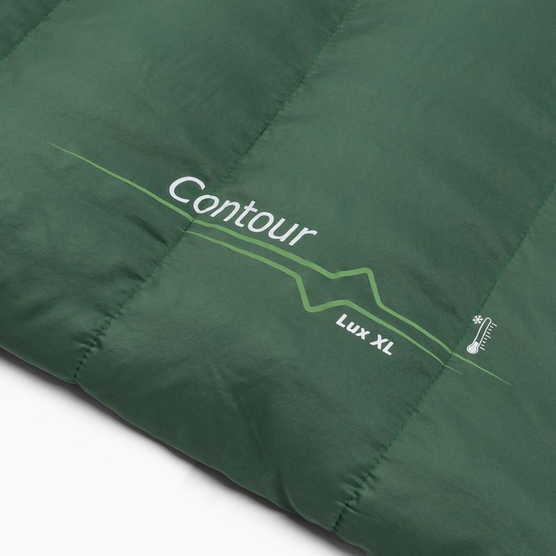 Sacco a pelo Outwell Contour Lux XL verde 4