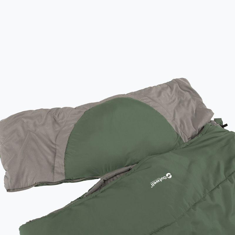 Sacco a pelo Outwell Contour Lux XL verde 11