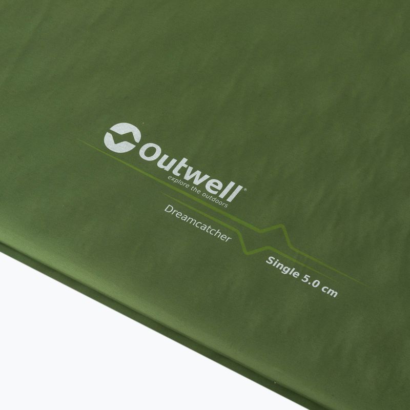 Outwell Dreamcatcher Tappetino autogonfiante singolo da 5 cm verde 3