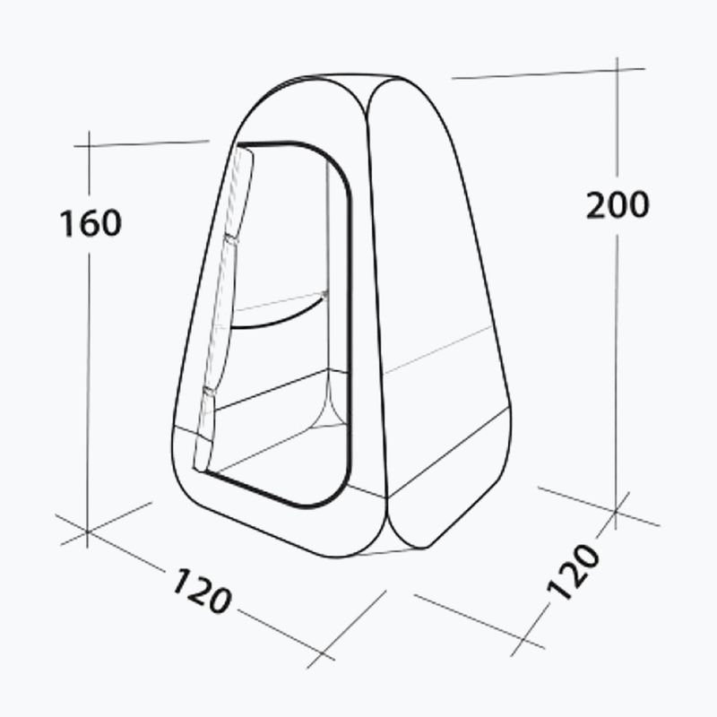 Tenda Easy Camp Little Loo grigio 120427 4