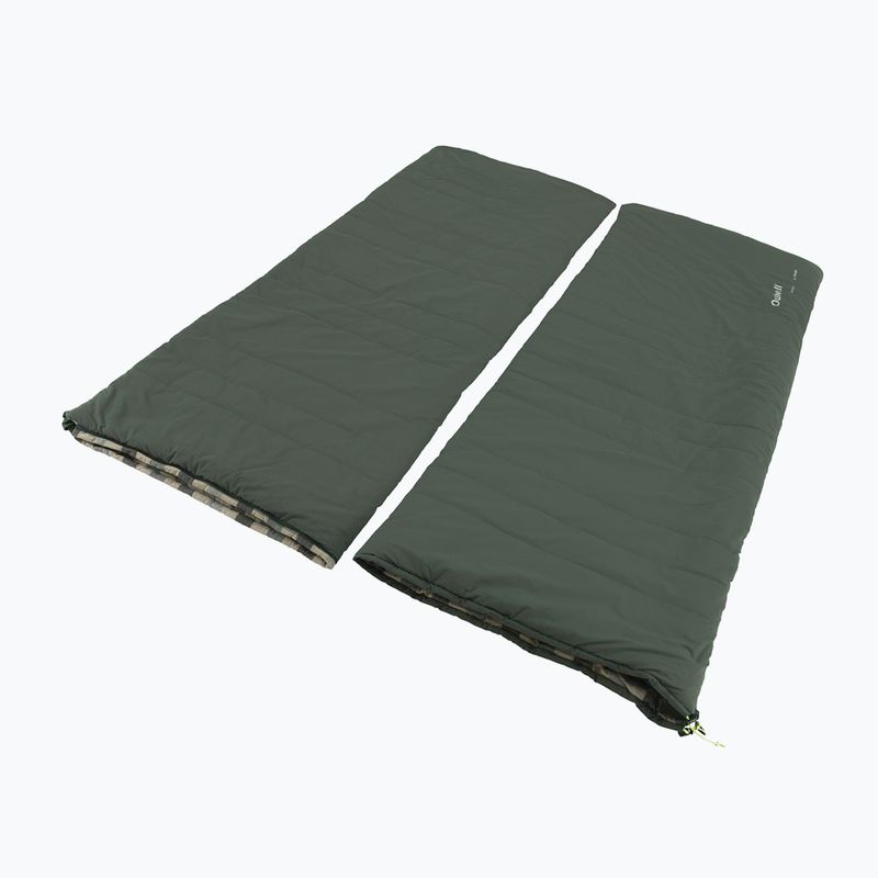 Sacco a pelo Outwell Camper Lux Double verde bosco 7