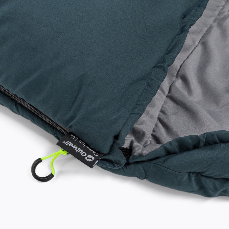 Sacco a pelo Outwell Campion Lux verde acqua 4