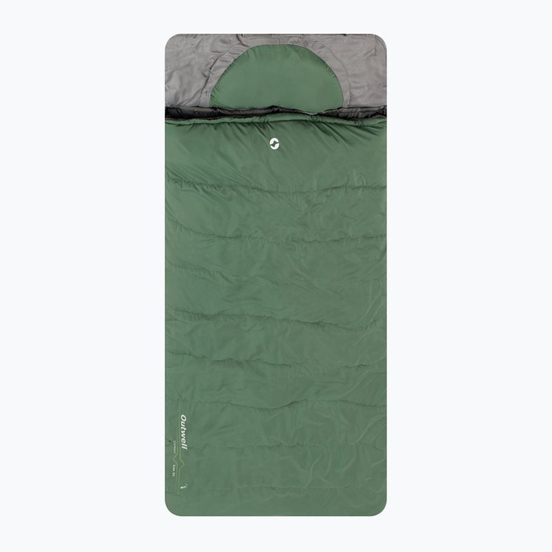 Sacco a pelo Outwell Contour Lux XL verde