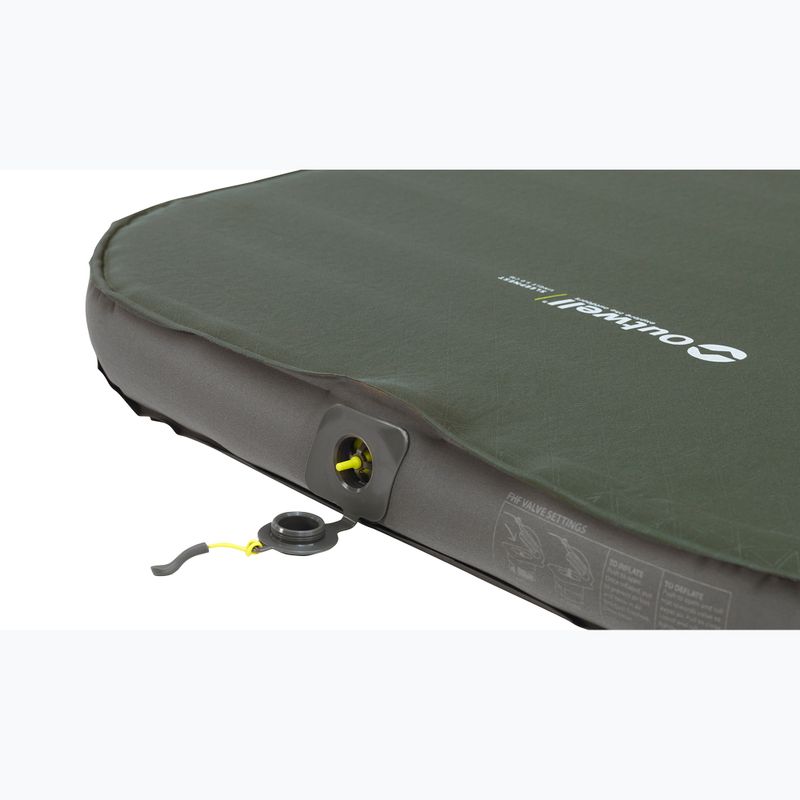 Materassino autogonfiante Outwell Sleepnest single 5.0 green 5