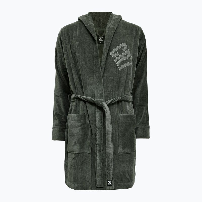 Accappatoio da uomo CR7 Accappatoio verde