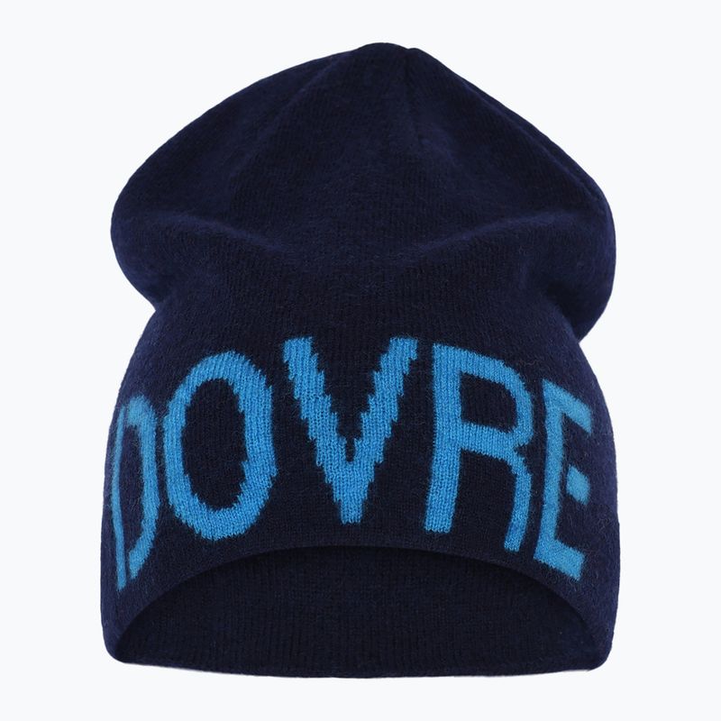 Berretto invernale da uomo Dovre Wool Logo Beanie blue