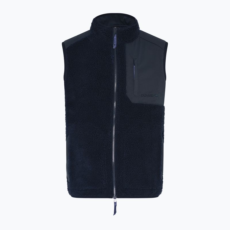 Gilet uomo Dovre Teddy Fleece navy 4