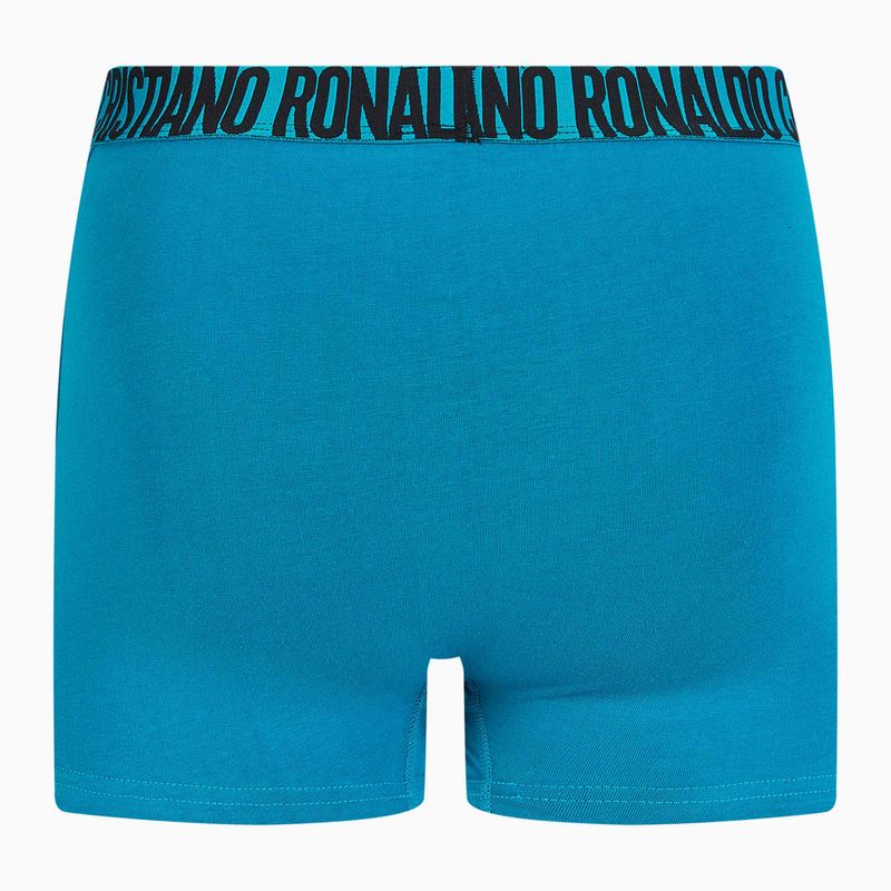 Boxer CR7 Basic Trunk da uomo 3 paia blu/navy 3