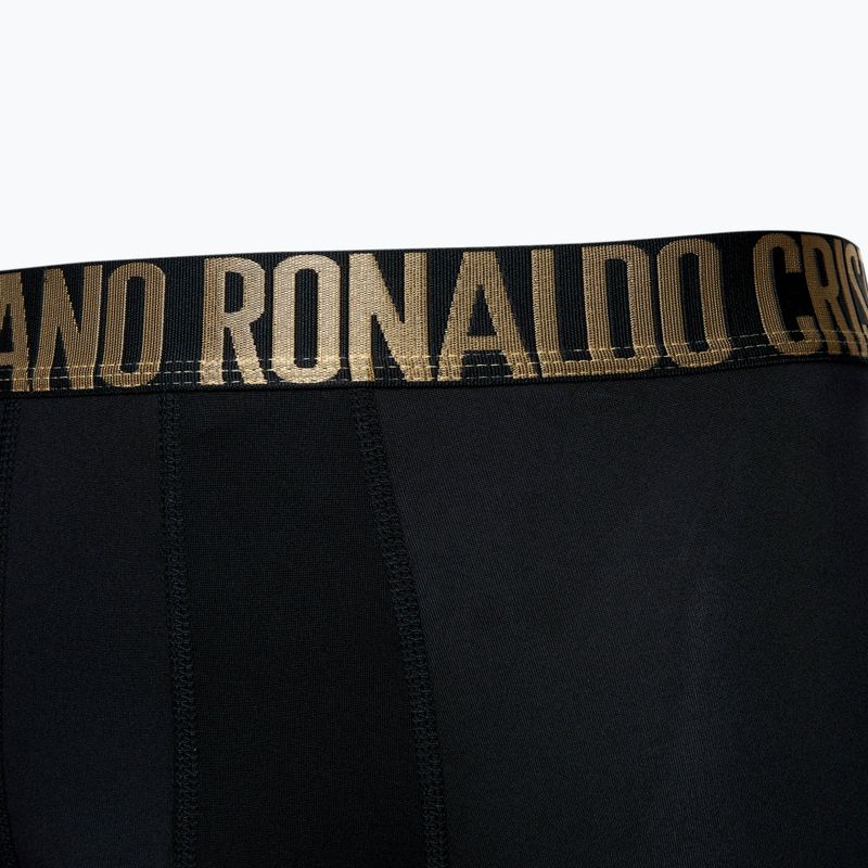 Boxer CR7 Basic Trunk da uomo 5 paia oro 7