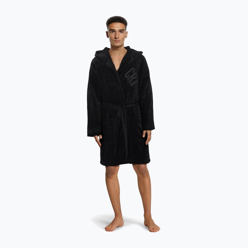 Accappatoio da uomo CR7 Bathrobe black 3