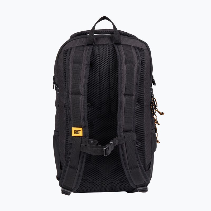 Zaino urbano Caterpillar Logan Backpack 25 l black/yellow 3