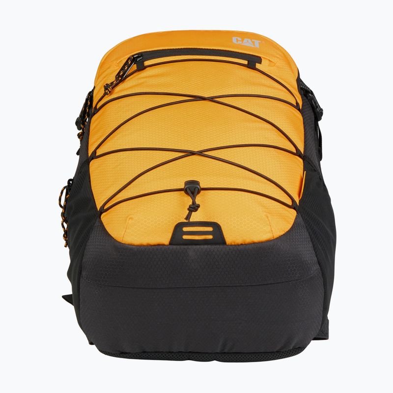 Zaino urbano Caterpillar Logan Backpack 25 l black/yellow 4