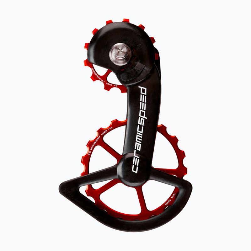 CeramicSpeed Carrello del deragliatore OSPW Serie 9100/R8000 rosso 106315