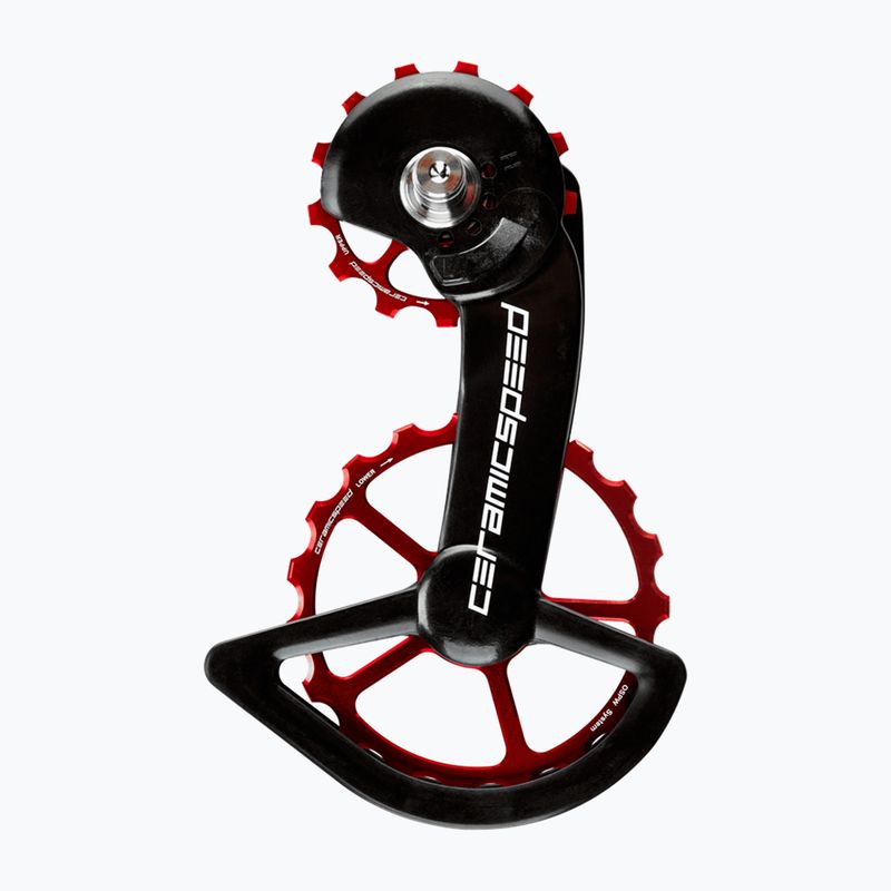 CeramicSpeed Carrello del deragliatore OSPW Serie 9200 rosso 110269