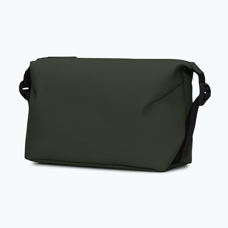 Rains Hilo Wash Bag W3 4 l verde borsa da toilette per l'escursionismo 2